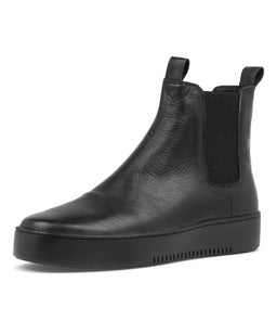 LUCERO DJ BLACK BLACK SOLE LEATHER