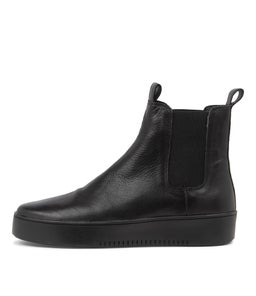 LUCERO DJ BLACK BLACK SOLE LEATHER