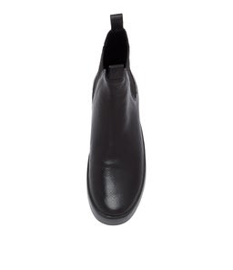 LUCERO DJ BLACK BLACK SOLE LEATHER