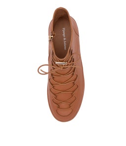 LAINEE DJ SCOTCH TAN SOLE LEATHER