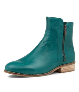 MITHRA DJ TEAL RUGGED LEATHER