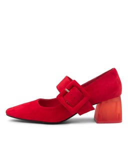 MILSOM DJ RED SUEDE