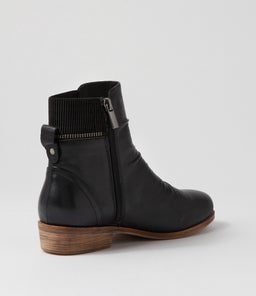 SAWYERY DJ BLACK LEATHER ELASTIC