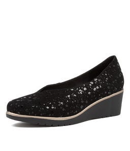 UMME DJ BLACK SPARKLE SUEDE