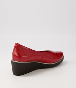 UMME DJ DK RED PATENT LEATHER