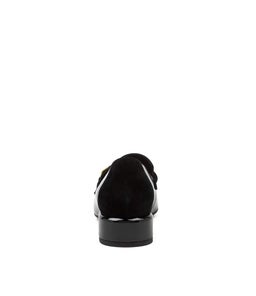 VIVANDY DJ BLACK PATENT SUEDE