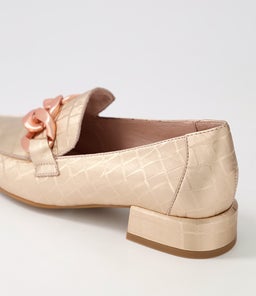 VIVANDY DJ ROSE GOLD CROC LEATHER