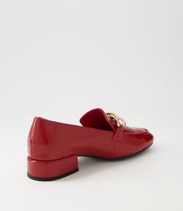 VIVANDY DJ DK RED PATENT LEATHER
