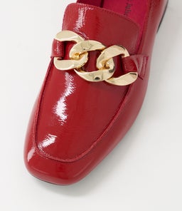 VIVANDY DJ DK RED PATENT LEATHER