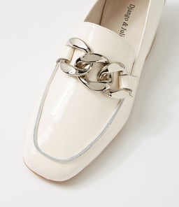 VIVANDY DJ IVORY PATENT LEATHER