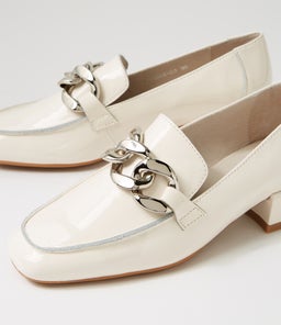 VIVANDY DJ IVORY PATENT LEATHER