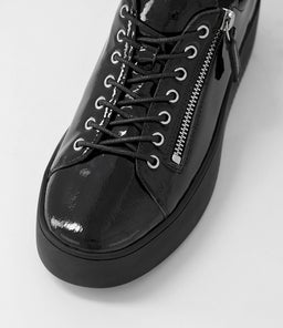 WOLFIE DJ BLACK BLACK SOLE PATENT LEATHER