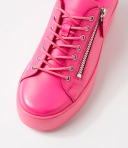 WOLFIE DJ HOT PINK HOT PINK SOLE LEATHER