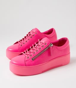 WOLFIE DJ HOT PINK HOT PINK SOLE LEATHER