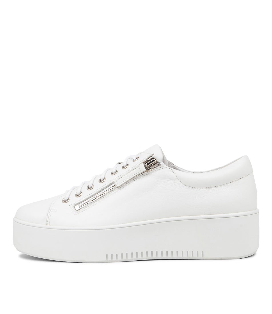 Wolfie White Leather Sneakers Ws Wolfie White Leather Sneakers Ws