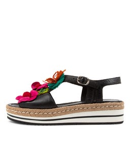 ABELA DJ BLACK MULTI LEATHER