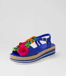 ABELA DJ COBALT MULTI LEATHER