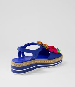 ABELA DJ COBALT MULTI LEATHER