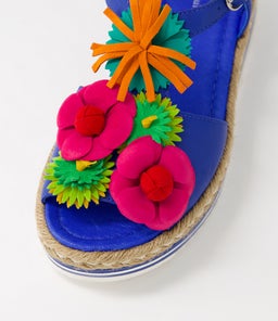ABELA DJ COBALT MULTI LEATHER