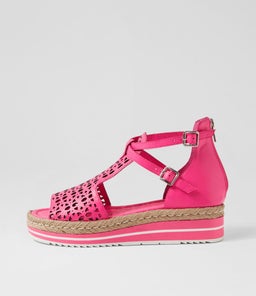 ACCRA DJ HOT PINK LEATHER