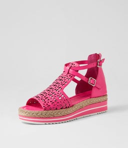 ACCRA DJ HOT PINK LEATHER