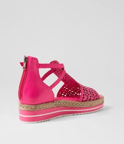 ACCRA DJ HOT PINK LEATHER