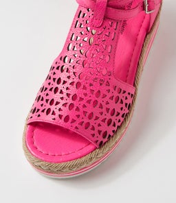 ACCRA DJ HOT PINK LEATHER