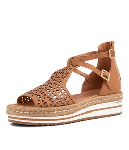 ACCRA DJ DK TAN LEATHER