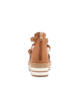 ACCRA DJ DK TAN LEATHER