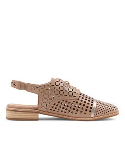 ADDY DJ NUDE PALE ROSE GOLD LEATHER