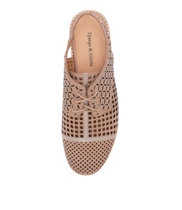 ADDY DJ NUDE PALE ROSE GOLD LEATHER