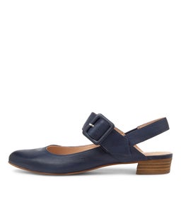 EARTHA DJ NAVY LEATHER