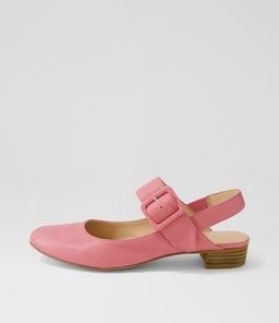 EARTHA DJ PRETTY PINK LEATHER