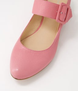 EARTHA DJ PRETTY PINK LEATHER