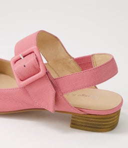 EARTHA DJ PRETTY PINK LEATHER