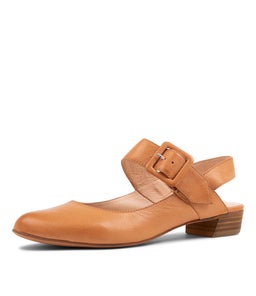 EARTHA DJ DK TAN LEATHER