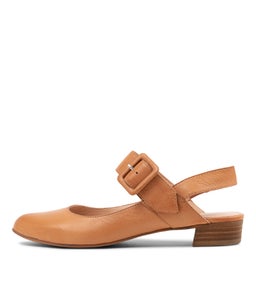 EARTHA DJ DK TAN LEATHER