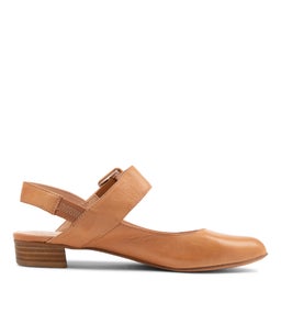 EARTHA DJ DK TAN LEATHER