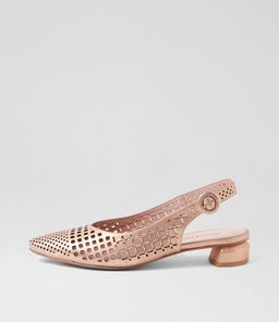 FABBI DJ ROSE CRUSH LEATHER