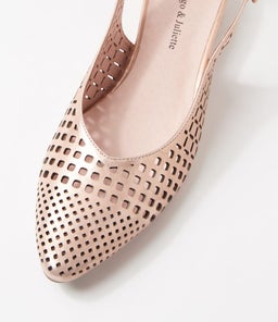 FABBI DJ ROSE CRUSH LEATHER