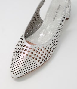 FABBI DJ SILVER SCRATCH LEATHER