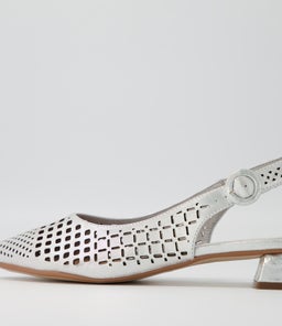 FABBI DJ SILVER SCRATCH LEATHER