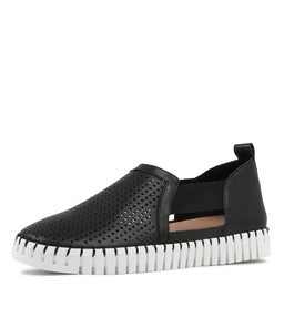 HABIKI DJ BLACK WHITE SOLE LEATHER