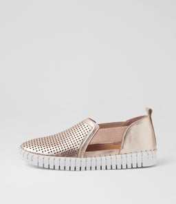 HABIKI DJ PALE ROSE GOLD WHITE SOLE LEATHER