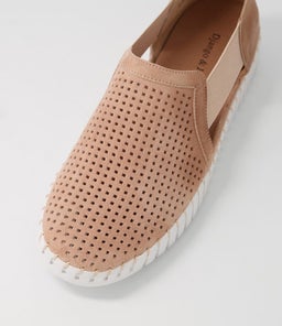 HABIKI DJ PEACH WHITE SOLE SUEDE