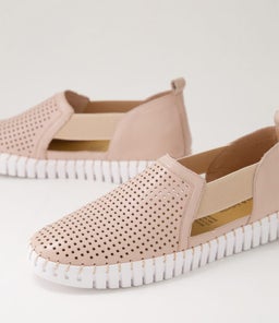 HABIKI DJ ROSE WHITE SOLE LEATHER