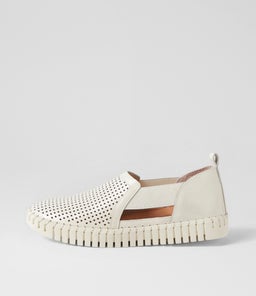 HABIKI DJ IVORY IVORY SOLE PATENT LEATHER