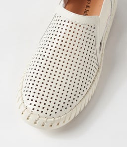 HABIKI DJ IVORY IVORY SOLE PATENT LEATHER