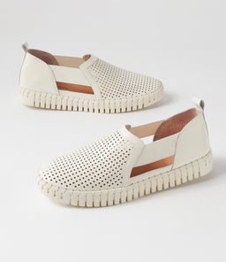 HABIKI DJ IVORY IVORY SOLE PATENT LEATHER