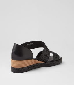 IDE DJ BLACK WEAVE LEATHER